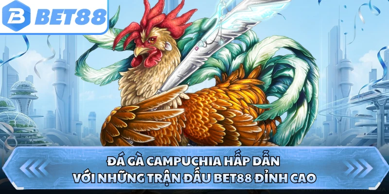 Đá Gà Campuchia Hấp Dẫn Với Những Trận Đấu BET88 Đỉnh Cao
