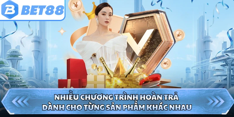 Nhiều chương trình hoàn trả dành cho từng sản phẩm khác nhau